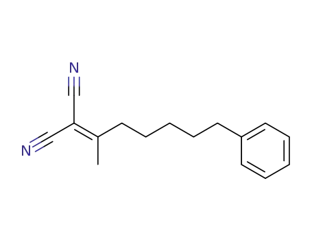 Propanedinitrile, (1-methyl-6-phenylhexylidene)-