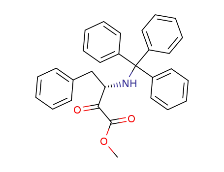 (S)-2-Oxo-4-phenyl-3-(trityl-amino)-butyric acid methyl ester