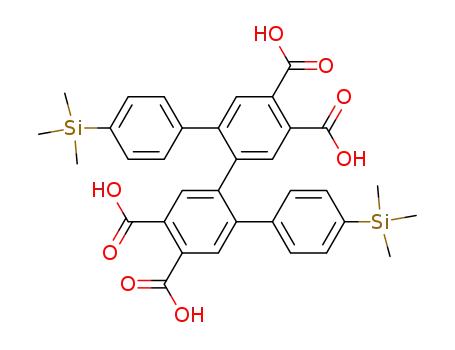 2,2'-bis(4''-trimethylsilylphenyl)-4,4',5,5'-biphenyltetracarboxylic acid