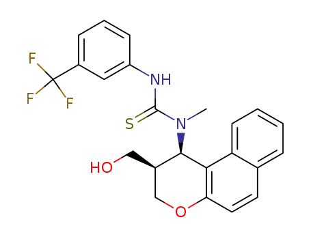 N-[2-(HYDROXYMETHYL)-2,3-DIHYDRO-1H-BENZO[F]CHROMEN-1-YL]-N-METHYL-N'-[3-(TRIFLUOROMETHYL)PHENYL]THIOUREA