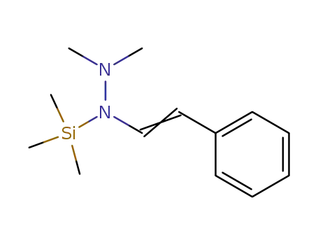 1,1-Dimethyl-2-(2-phenylvinyl)-2-(trimethylsilyl)hydrazin