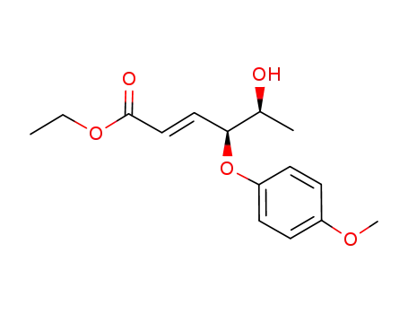 (E,4S,5S)-ethyl 4-(4-methoxyphenoxy)-5-hydroxy-hex-2-enoate