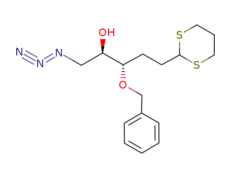 6-azido-2,3,6-trideoxy-4-O-(phenylmethyl)-D-erythro-hexose-(propane-1,3-diyl)dithioacetal
