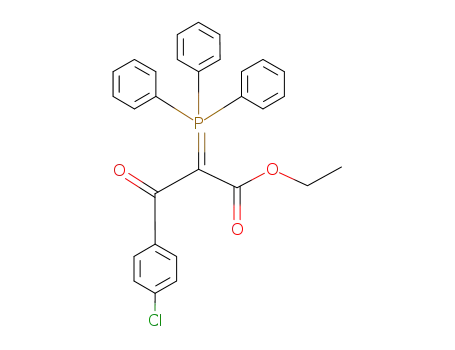 Benzenepropanoic acid,
4-chloro-b-oxo-a-(triphenylphosphoranylidene)-, ethyl ester