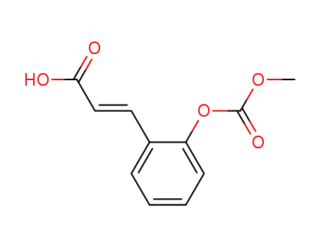 2-methoxycarbonyloxycinnamic acid