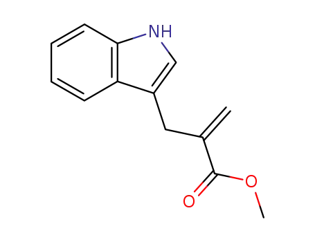 1H-Indole-3-propanoic acid, a-methylene-, methyl ester