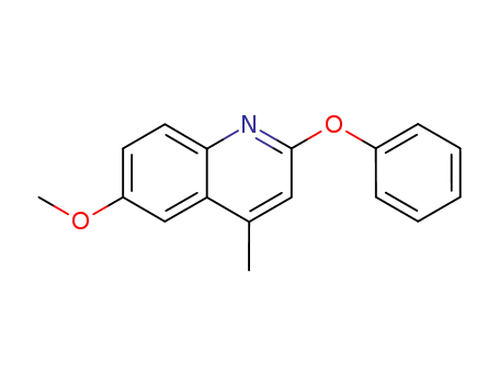 Quinoline, 6-methoxy-4-methyl-2-phenoxy-