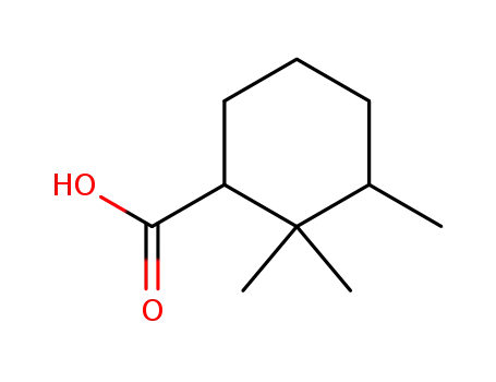 Cyclohexanecarboxylic acid, 2,2,3-trimethyl-