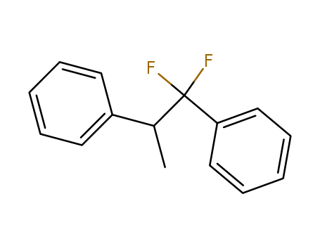 Benzene, 1,1'-(1,1-difluoro-2-methyl-1,2-ethanediyl)bis-