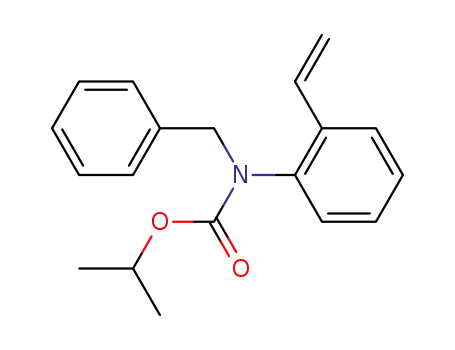 Carbamic acid, (2-ethenylphenyl)(phenylmethyl)-, 1-methylethyl ester