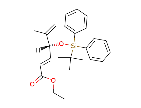 Ethyl 4-(tert-Butyldiphenylsiloxy)-5-methyl-hexa-2(E),5-dienoate