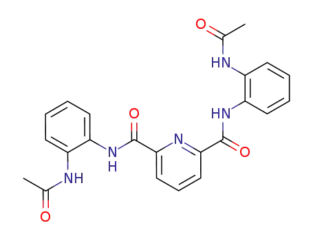 2,6-bis[N,N'-(2-acetamidophenyl)carbamoyl]pyridine