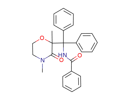 2-(1-benzoylamino-1,1-diphenylmethyl)-2,4-dimethyl-3-morpholinone