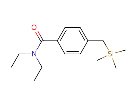 Benzamide, N,N-diethyl-4-[(trimethylsilyl)methyl]-
