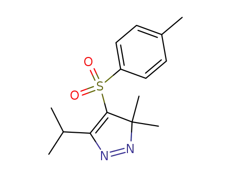 3,3-dimethyl-5-isopropoyl-4-(p-tolylsulfonyl)-3H-pyrazole