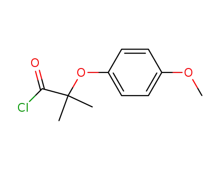 2-(4-Methoxyphenoxy)-2-methylpropanoyl chloride