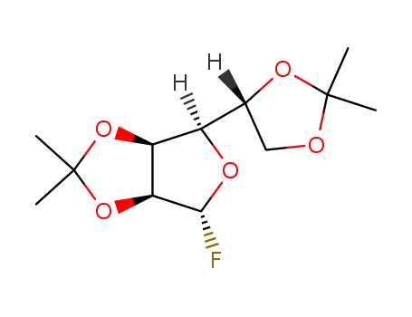 (3aS,4R,6R,6aS)-4-((R)-2,2-dimethyl-1,3-dioxolan-4-yl)-6-fluoro-2,2-dimethyl-tetrahydrofuro[3,4-d][1,3]dioxole