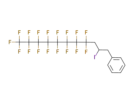(4,4,5,5,6,6,7,7,8,8,9,9,10,10,11,11,11-heptadecafluoro-2-iodoundecyl)-benzene