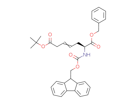 6-(9<i>H</i>-fluoren-9-ylmethoxycarbonylamino)-hept-3-enedioic acid 7-benzyl ester 1-<i>tert</i>-butyl ester