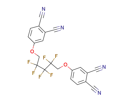 Bis<3,4-dicyanophenoxy>-2,2,3,3,4,4-hexafluoropentane