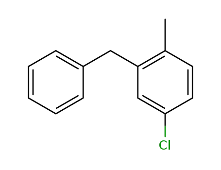 Benzene, 4-chloro-1-methyl-2-(phenylmethyl)-