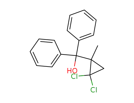 Benzenemethanol, a-(2,2-dichloro-1-methylcyclopropyl)-a-phenyl-