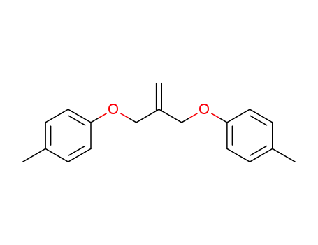 Molecular Structure of 113964-44-6 (Benzene, 1,1'-[(2-methylene-1,3-propanediyl)bis(oxy)]bis[4-methyl-)