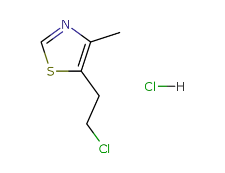 Molecular Structure of 6001-74-7 (CHLORMETHIAZOLE HYDROCHLORIDE)
