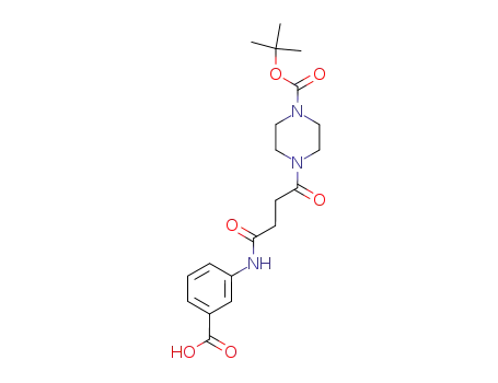 m-[4-oxo-4-(4-Boc-piperazin-1-yl)butyrylamino]-benzoic acid
