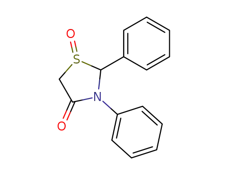 2,3-diphenyl-4-oxothiazolidine 1-oxide