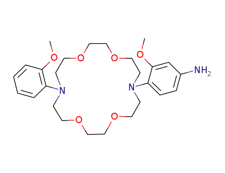 3-methoxy-4-[16-(2-methoxyphenyl)-1,4,10,13-tetraoxa-7,16-diazacyclooctadecan-7-yl]phenylamine