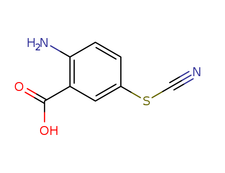 2-AMINO-5-THIOCYANATOBENZOIC ACID