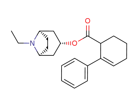 endo-8-ethyl-8-azabicyclo<3.2.1>oct-3-yl 2-phenyl-2-cyclohexene-1-carboxylate