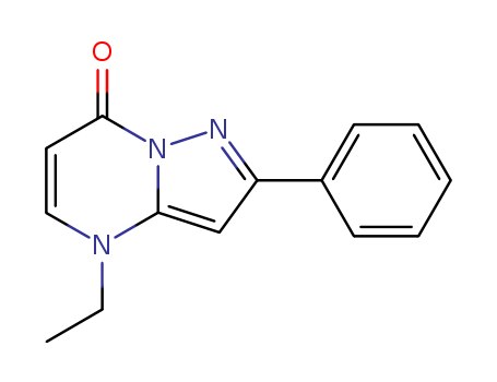 4-ETHYL-4,7-DIHYDRO-2-PHENYLPYRAZOLO[1,5-A]PYRIMIDIN-7-ONE