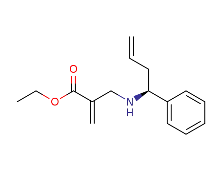 ethyl 2-({[(1S)-1-phenylbut-3-enyl]amino}methyl)acrylate