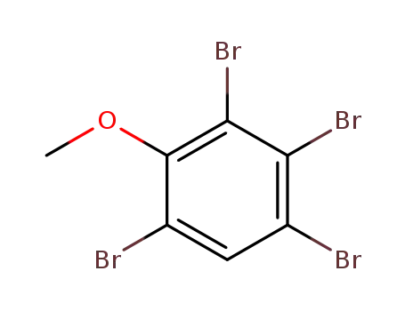 Molecular Structure of 95970-07-3 (Benzene, 1,2,3,5-tetrabromo-4-methoxy-)