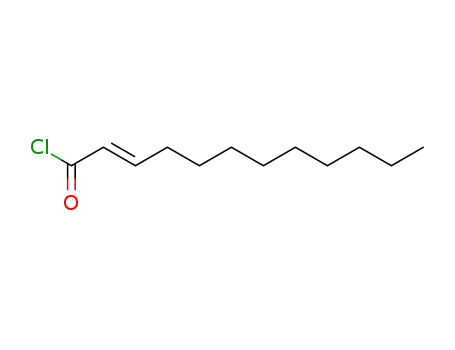 2-Dodecenoyl chloride, (E)-