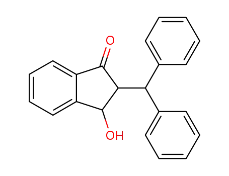 1H-Inden-1-one, 2-(diphenylmethyl)-2,3-dihydro-3-hydroxy-