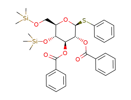 C<sub>32</sub>H<sub>40</sub>O<sub>7</sub>SSi<sub>2</sub>