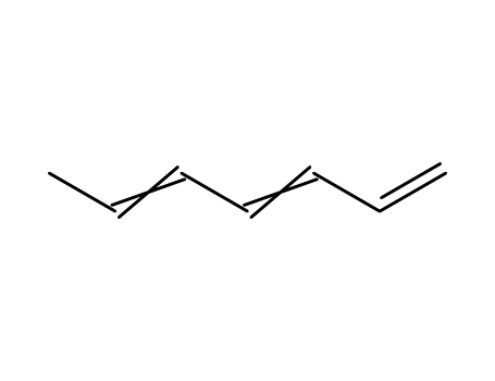 Molecular Structure of 2196-23-8 (1,3,5-Heptatriene)