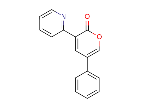 5-phenyl-3-pyridin-2-yl-pyran-2-one