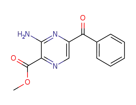Molecular Structure of 135673-74-4 (methyl 3-amino-5-benzoylpyrazinecarboxylate)
