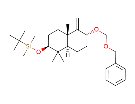 (2R,4aS,6S,8aS)-2-benzyloxymethoxy-6-tert-butyldimethylsiloxy-1-methylene-5,5,8a-(trimethyl)decahydronaphthalene
