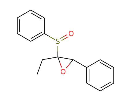 Oxirane, 2-ethyl-3-phenyl-2-(phenylsulfinyl)-