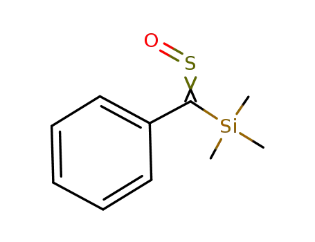Molecular Structure of 105584-71-2 (Silane, trimethyl(phenylsulfinylmethyl)-, (E)-)