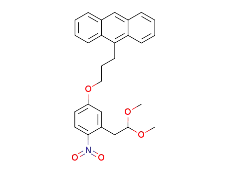 9-{3-[3-(2,2-dimethoxyethyl)-4-nitrophenoxy]propyl}anthracene