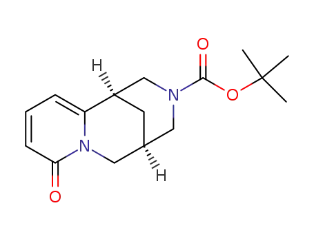Molecular Structure of 207390-62-3 (8-oxo-1,5,6,8-tetrahydro-2H,4H-1,5-methano-pyrido[1,2-a][1,5]diazocine-3-carboxylic acid tert-butyl ester [N-tboccytisine])