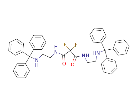 2,2-Difluoro-N,N'-bis-[2-(trityl-amino)-ethyl]-malonamide