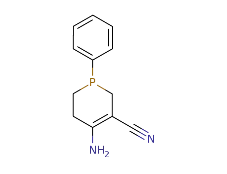 4-amino-1-phenyl-1,2,5,6-tetrahydrophosphinine-3-carbonitrile