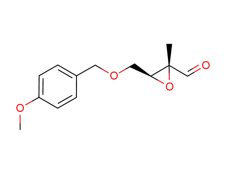 Oxiranecarboxaldehyde,
3-[[(4-methoxyphenyl)methoxy]methyl]-2-methyl-, (2R,3S)-